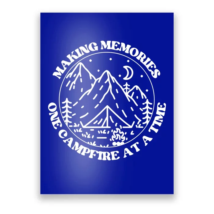 Making Memories One Campsite At A Time Happy Camper Gift Poster
