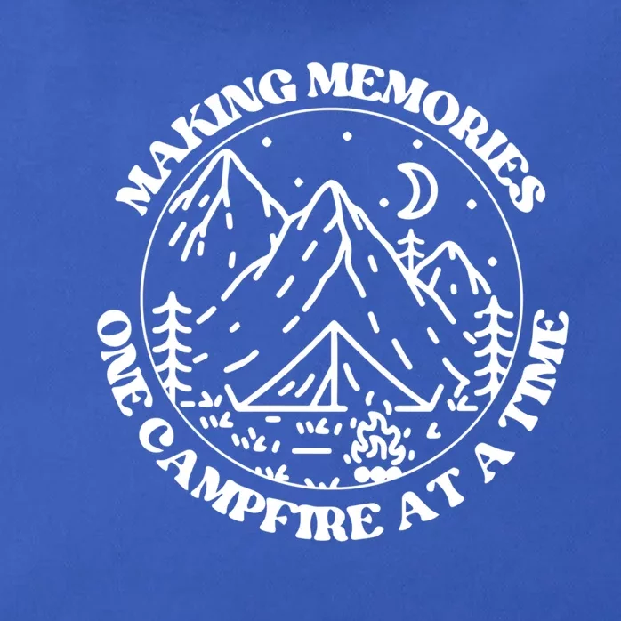 Making Memories One Campsite At A Time Happy Camper Gift Zip Tote Bag