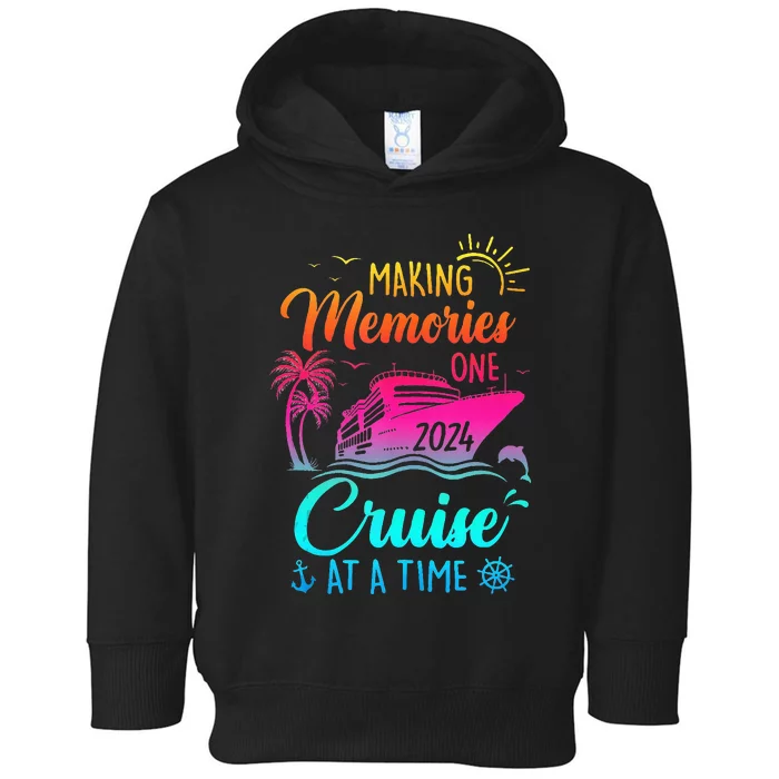 Making Memories One Cruise At A Time Toddler Hoodie