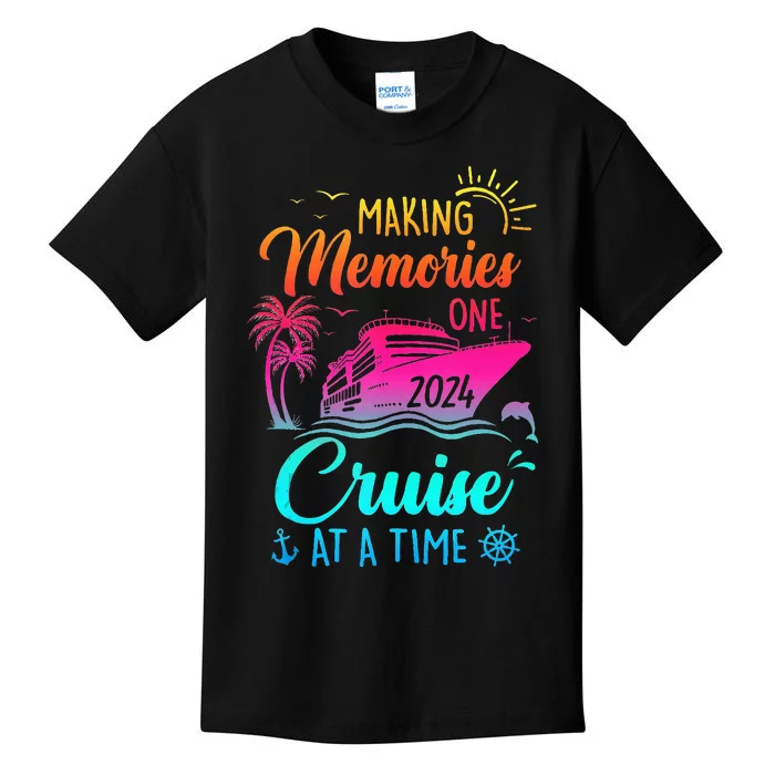 Making Memories One Cruise At A Time Kids T-Shirt