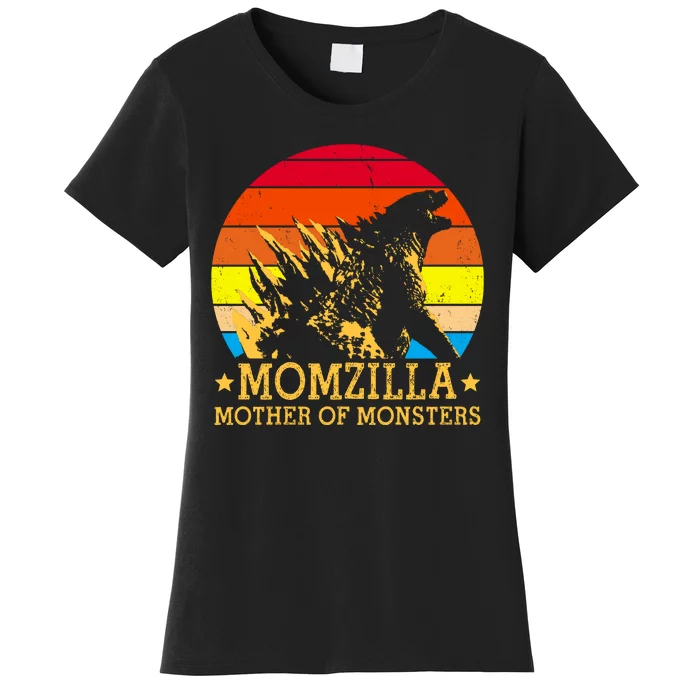 Momzilla Mother Of The Monsters Retro Vintage Women's T-Shirt