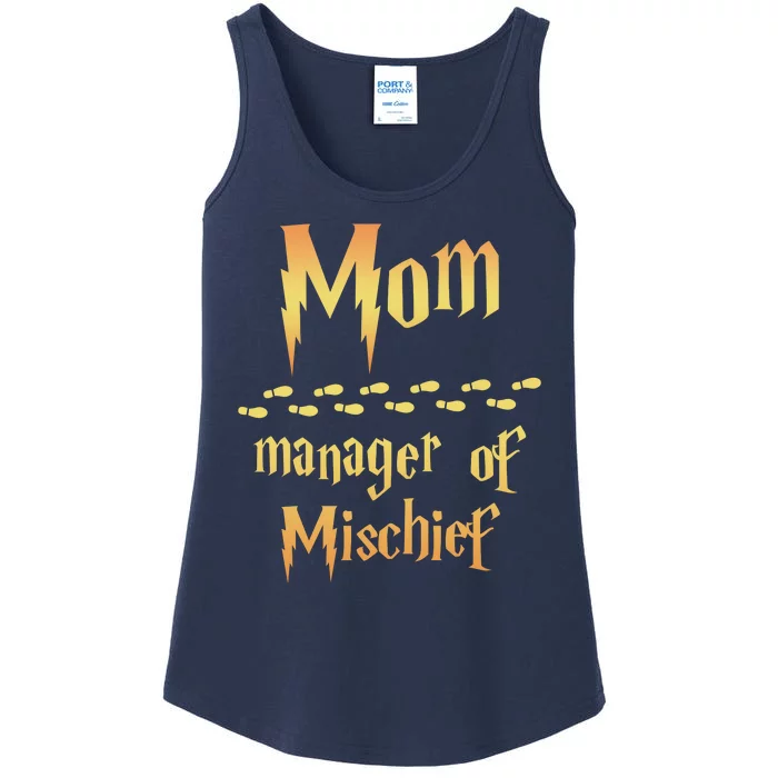 Mom Manager Of Mischief Mothers Day Gift Ladies Essential Tank