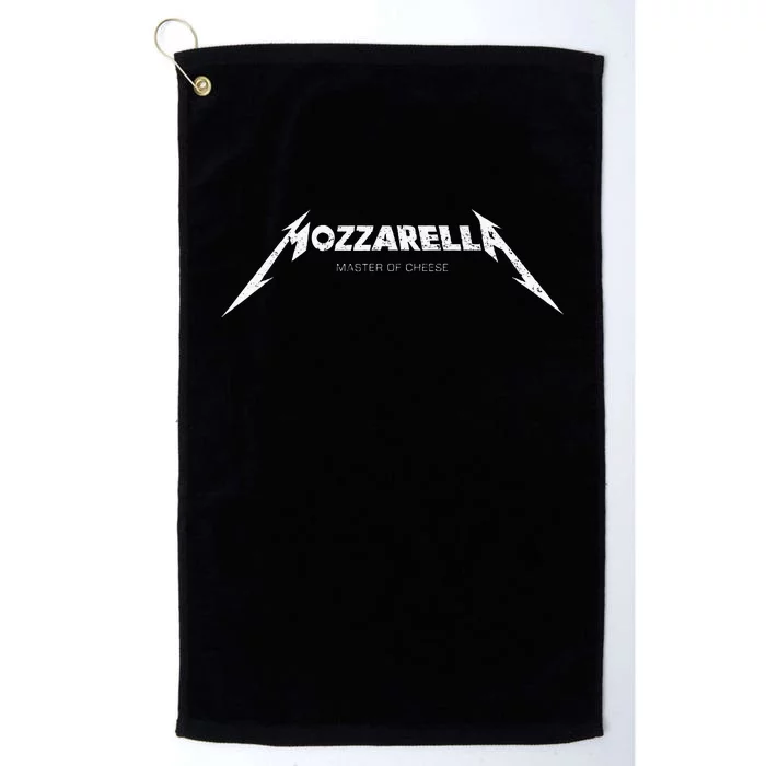 Mozzarella Masters Of Cheese Foodie Chef Baker Cook Platinum Collection Golf Towel