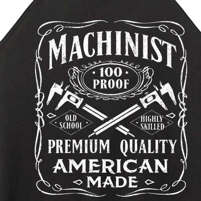 Machinist Machine Operator Engine Driver Women’s Perfect Tri Rocker Tank