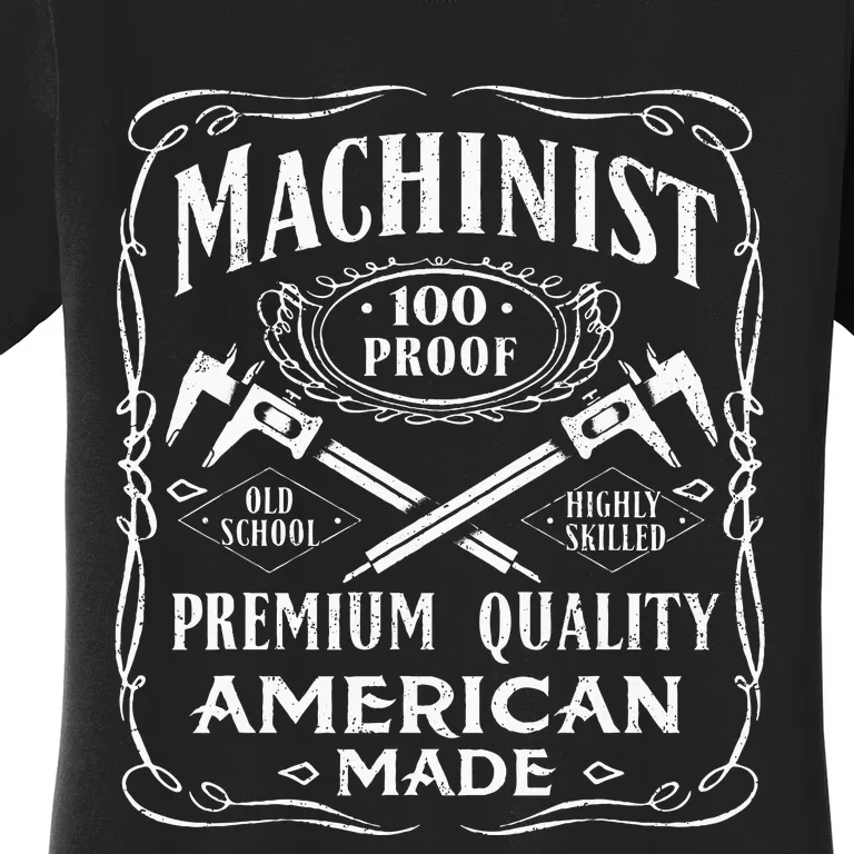 Machinist Machine Operator Engine Driver Women's T-Shirt