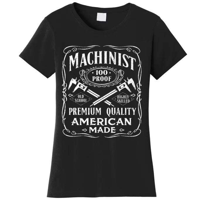 Machinist Machine Operator Engine Driver Women's T-Shirt