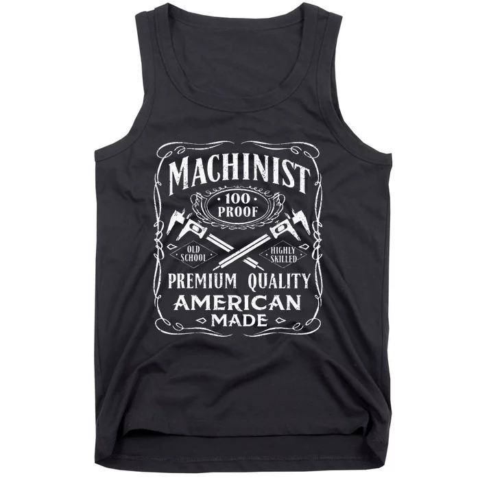 Machinist Machine Operator Engine Driver Tank Top