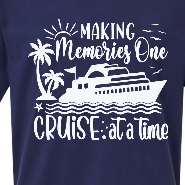 Making Memories One Cruise At A Time Sueded Cloud Jersey T-Shirt