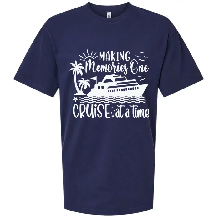 Making Memories One Cruise At A Time Sueded Cloud Jersey T-Shirt