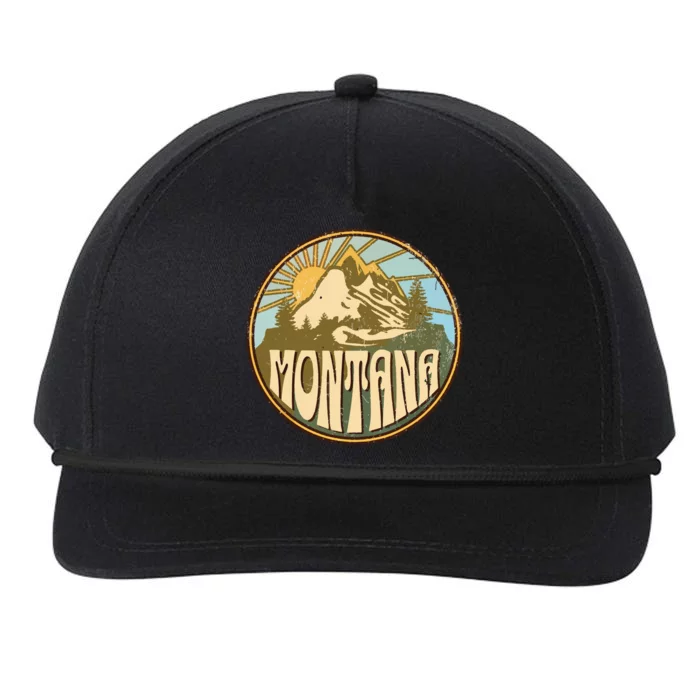 Montana Snapback Five-Panel Rope Hat