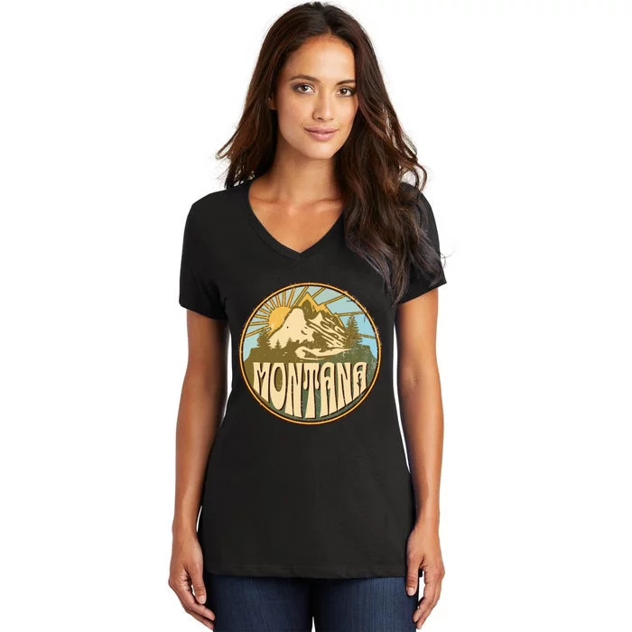 Montana Women's V-Neck T-Shirt