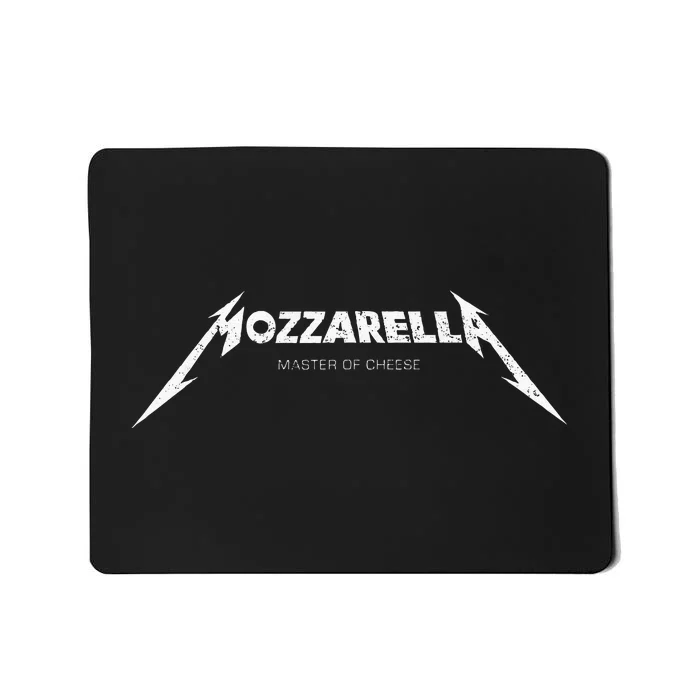 Mozzarella Masters Of Cheese Foodie Chef Baker Cook Mousepad