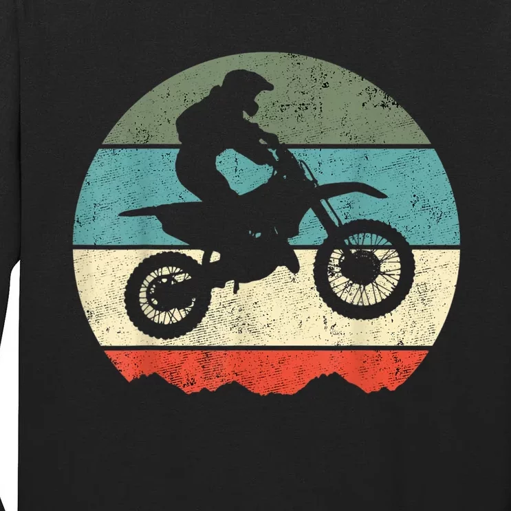 Motocross Tall Long Sleeve T-Shirt