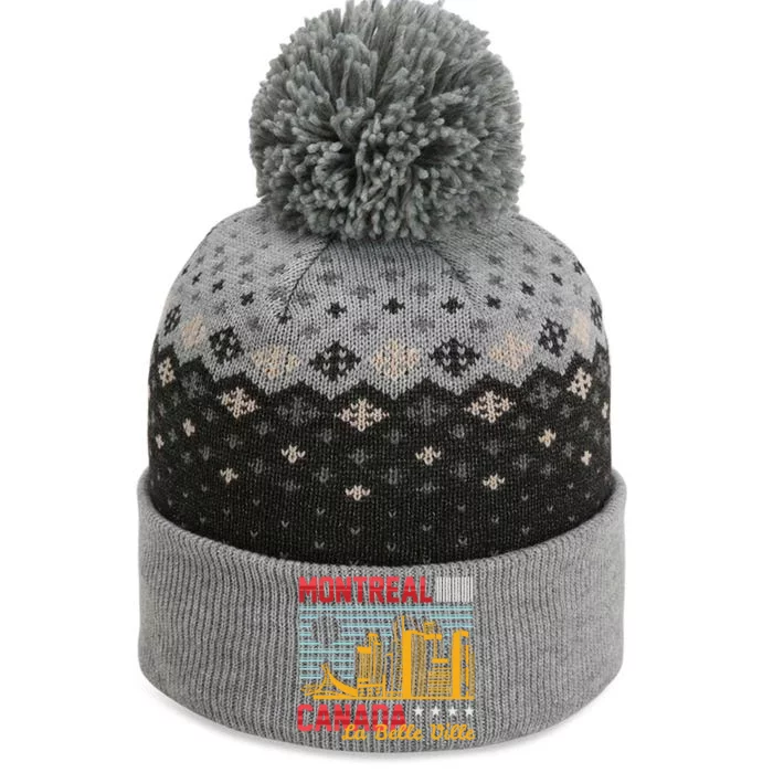 Montreal The Baniff Cuffed Pom Beanie