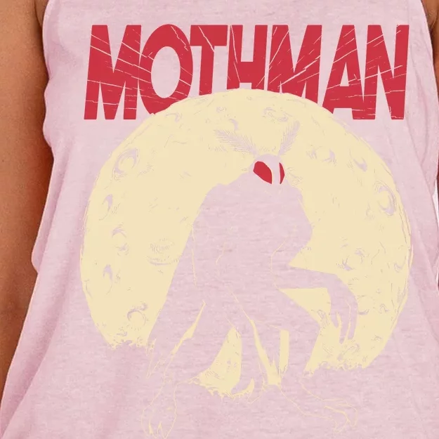 Mothman Women's Knotted Racerback Tank