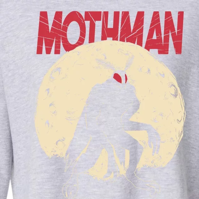 Mothman Cropped Pullover Crew