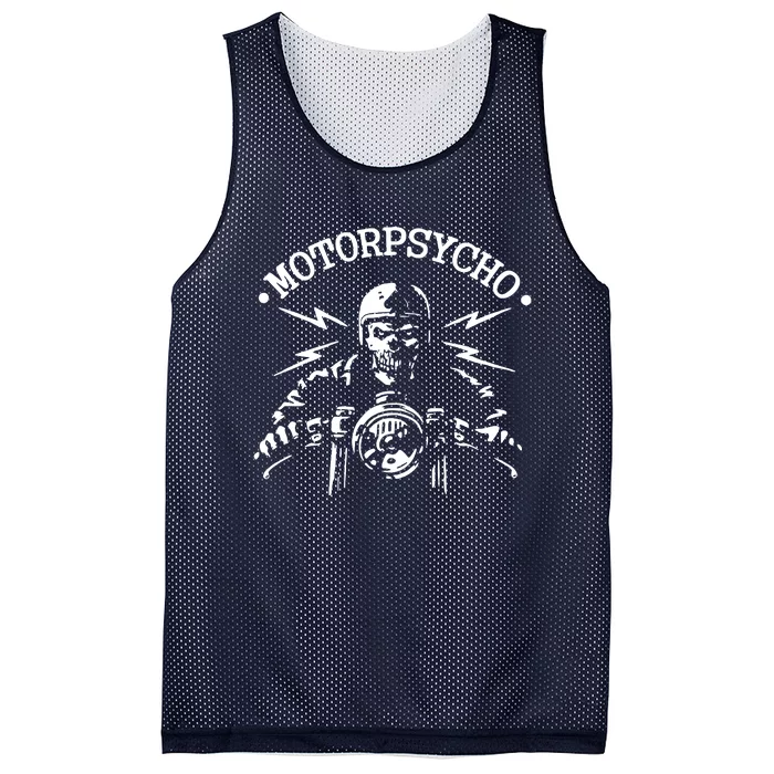 Motorpsycho Mesh Reversible Basketball Jersey Tank