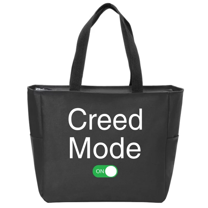 Mostlysports Mode On Zip Tote Bag