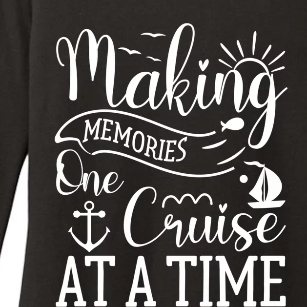 Making Memories One Cruise At A Time Family Cruise Meaningful Gift Womens CVC Long Sleeve Shirt