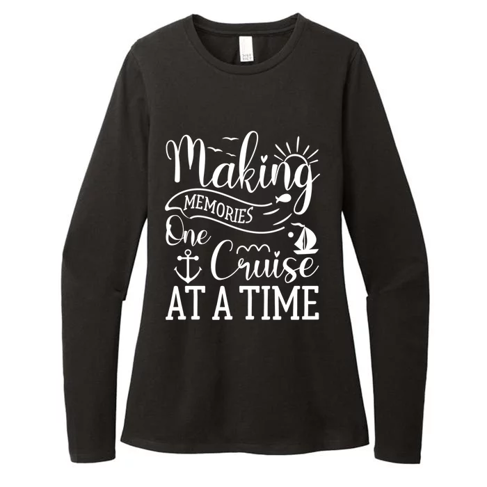 Making Memories One Cruise At A Time Family Cruise Meaningful Gift Womens CVC Long Sleeve Shirt