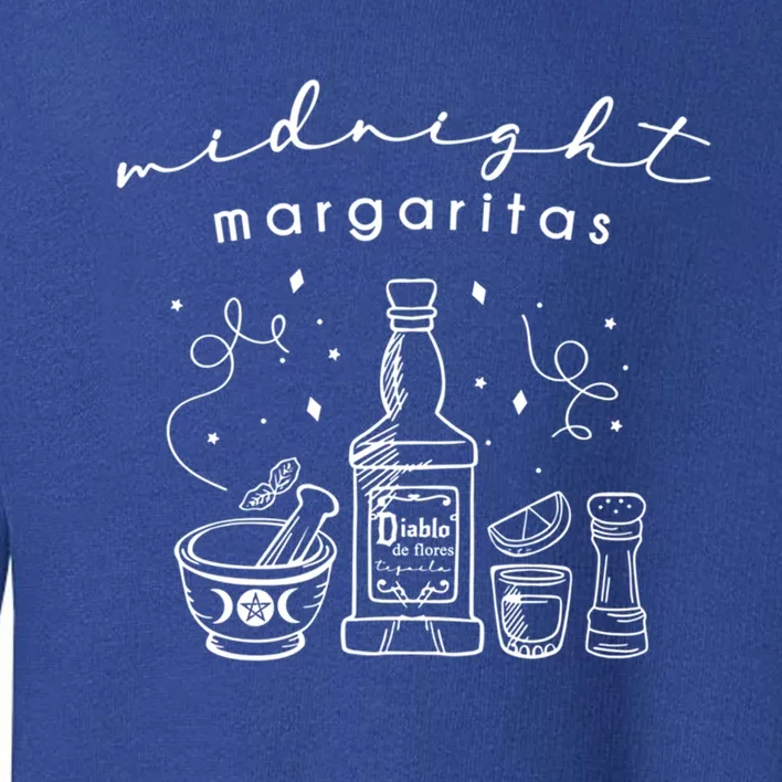 Midnight Margaritas Practical Magic Gardening Witch Planting Gift Toddler Sweatshirt