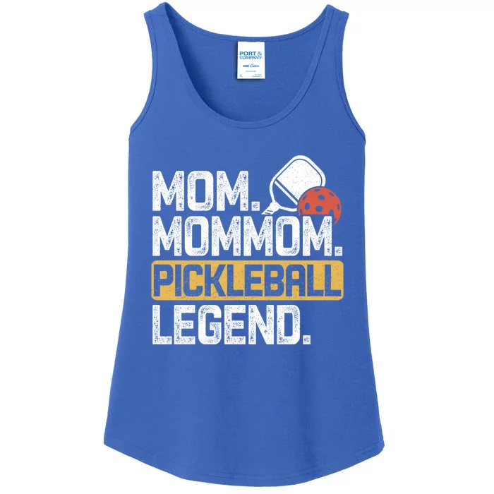 Mom Mommom Pickleball Legend Vintage Great Gift Ladies Essential Tank