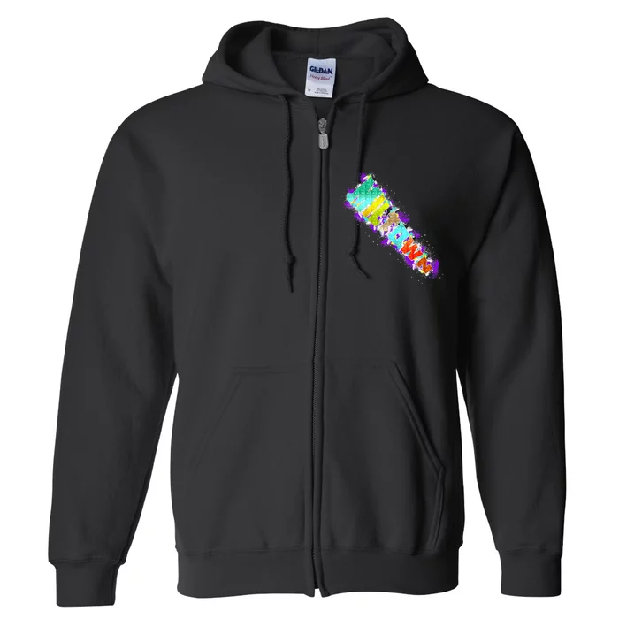 Miltown Milwaukee Proud Diagonal Full Zip Hoodie