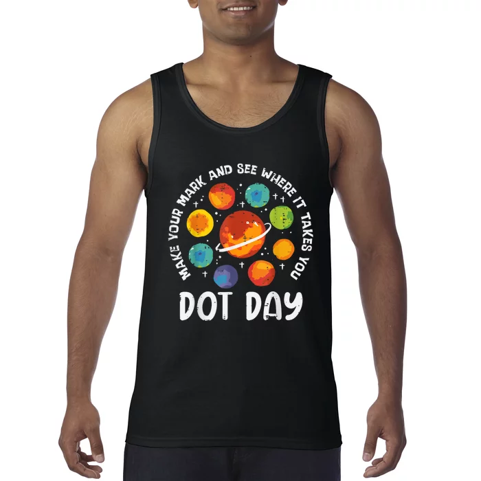 Make Mark Planets International Dot Day Tank Top