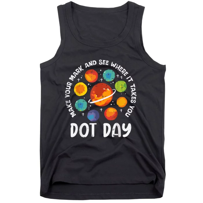 Make Mark Planets International Dot Day Tank Top