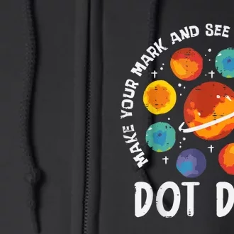 Make Mark Planets International Dot Day Full Zip Hoodie