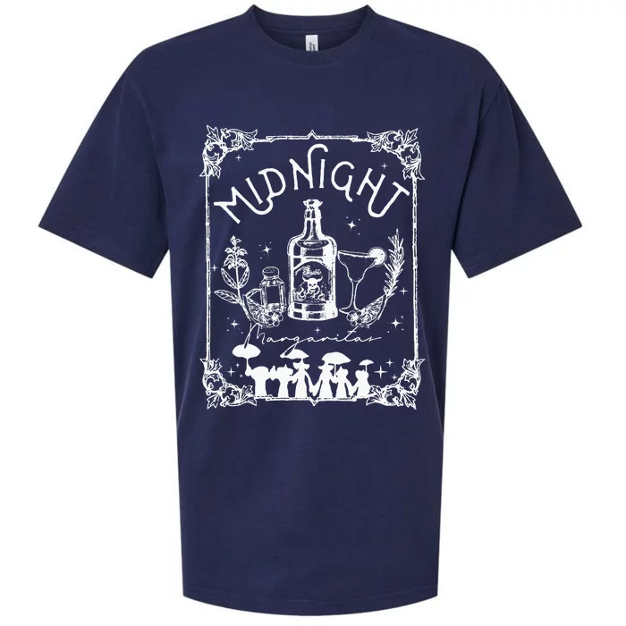 Midnight Margaritas Practical Magic Tee Halloween Cocktails Sueded Cloud Jersey T-Shirt