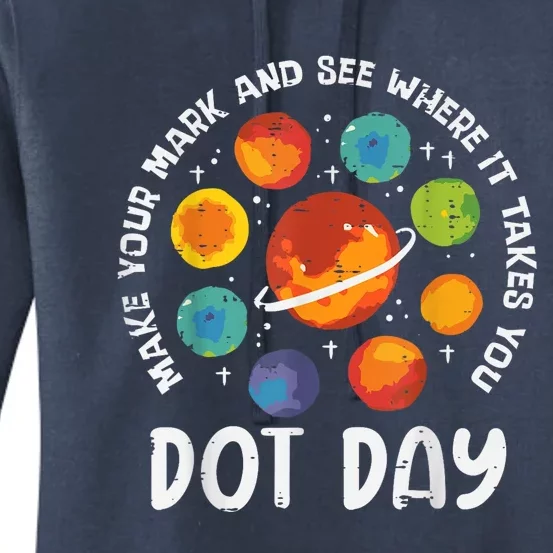 Make Mark Planets International Dot Day Women's Pullover Hoodie