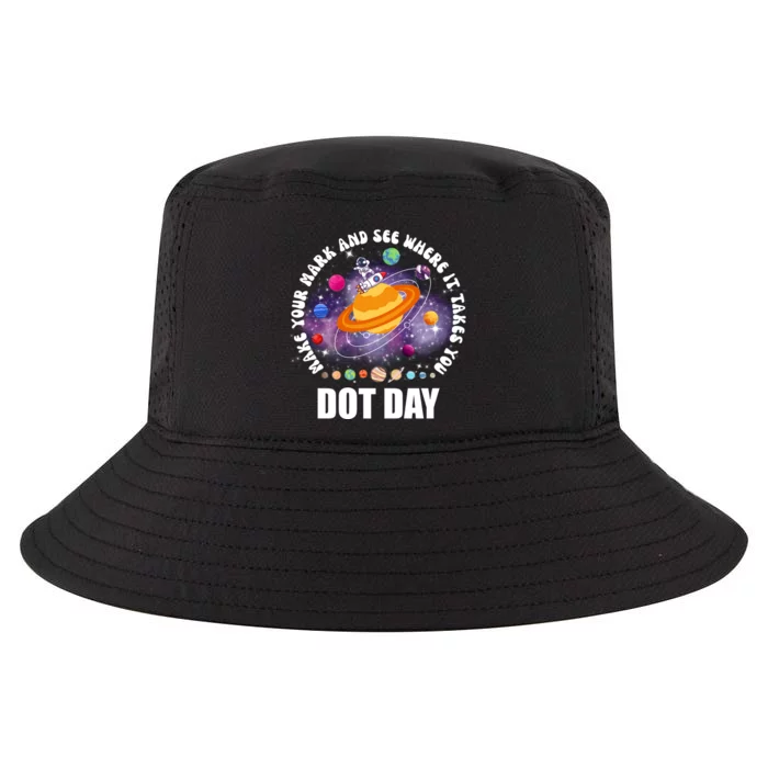 Make Mark Planets International Dot Day Cool Comfort Performance Bucket Hat