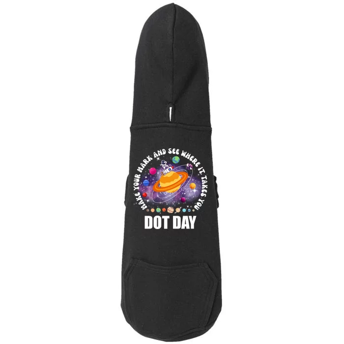 Make Mark Planets International Dot Day Doggie 3-End Fleece Hoodie