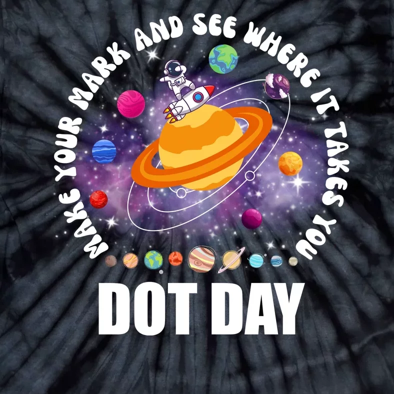 Make Mark Planets International Dot Day Tie-Dye T-Shirt