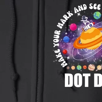 Make Mark Planets International Dot Day Full Zip Hoodie