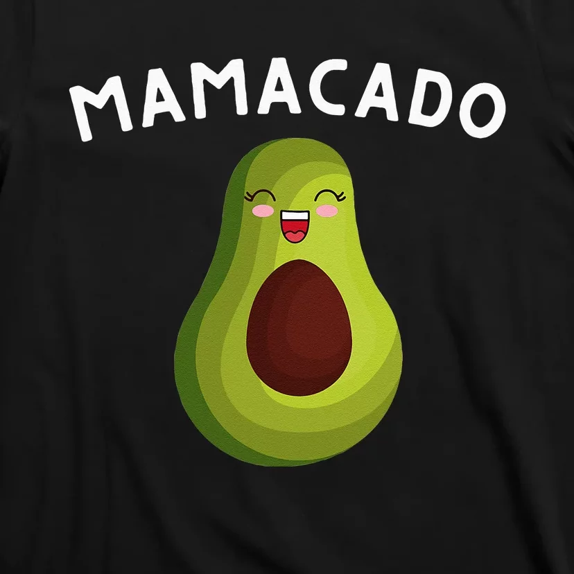 Mamacado Mom Pregnancy Announcement Avocado & Guacamole T-Shirt