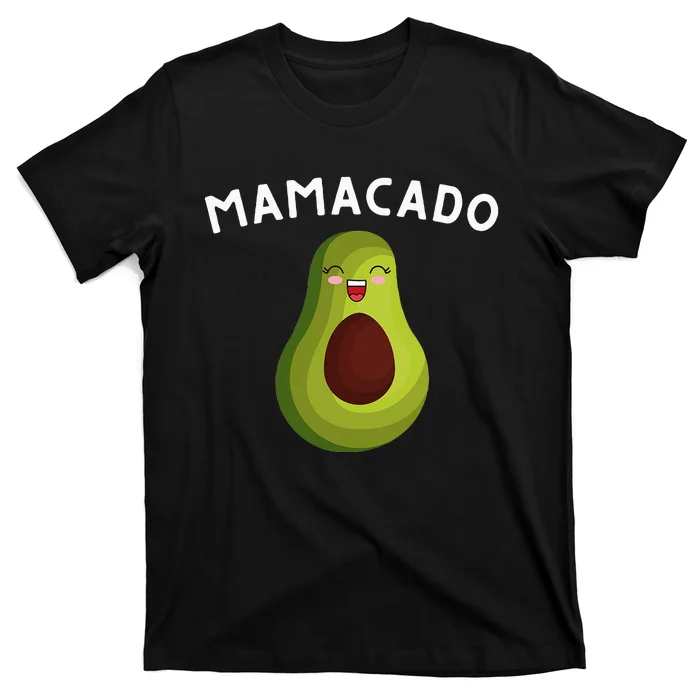 Mamacado Mom Pregnancy Announcement Avocado & Guacamole T-Shirt