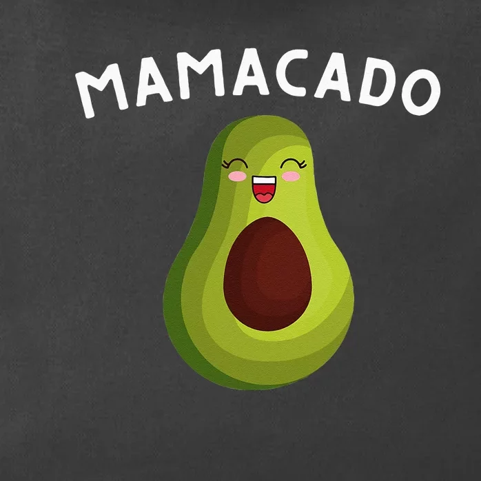 Mamacado Mom Pregnancy Announcement Avocado & Guacamole Zip Tote Bag