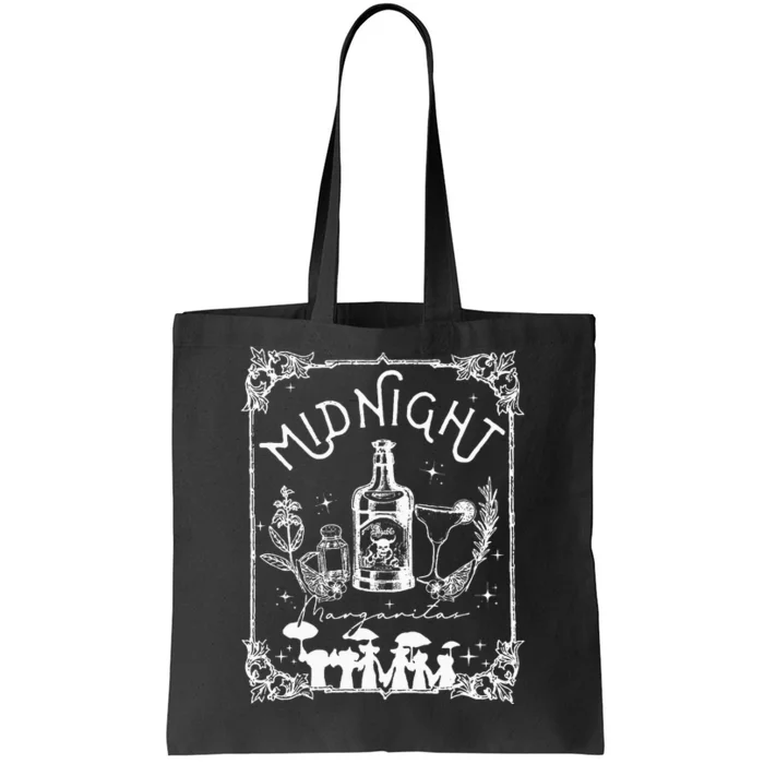 Midnight Margaritas Practical Magic Halloween Cocktails Tote Bag