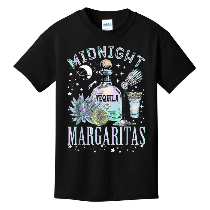 Midnight Margaritas Practical Magic Halloween Cocktails Kids T-Shirt