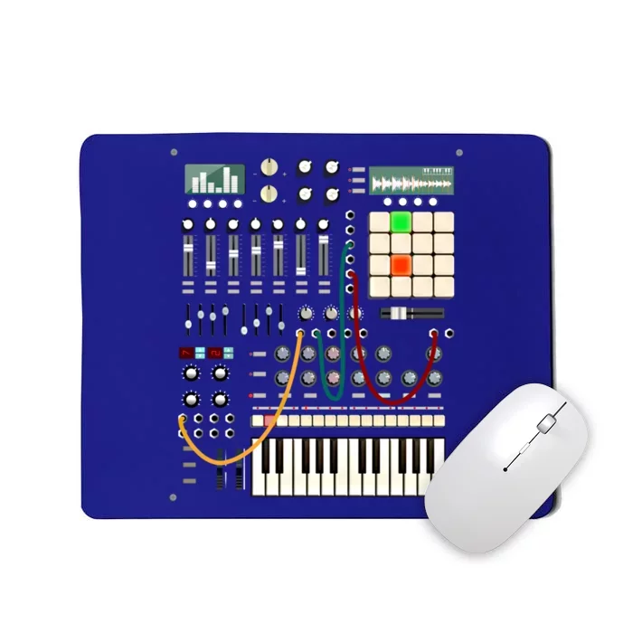 Modern Music Producer And Electronic Musician Gift Mousepad