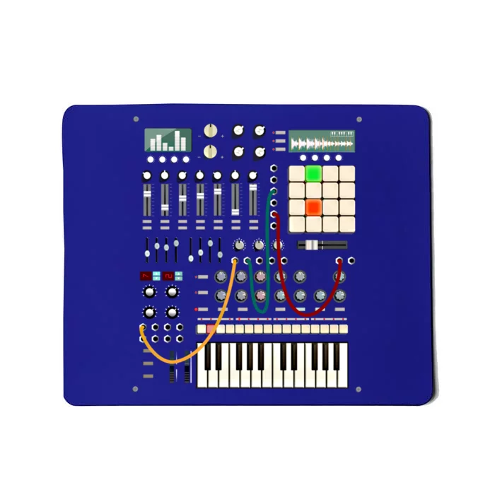 Modern Music Producer And Electronic Musician Gift Mousepad