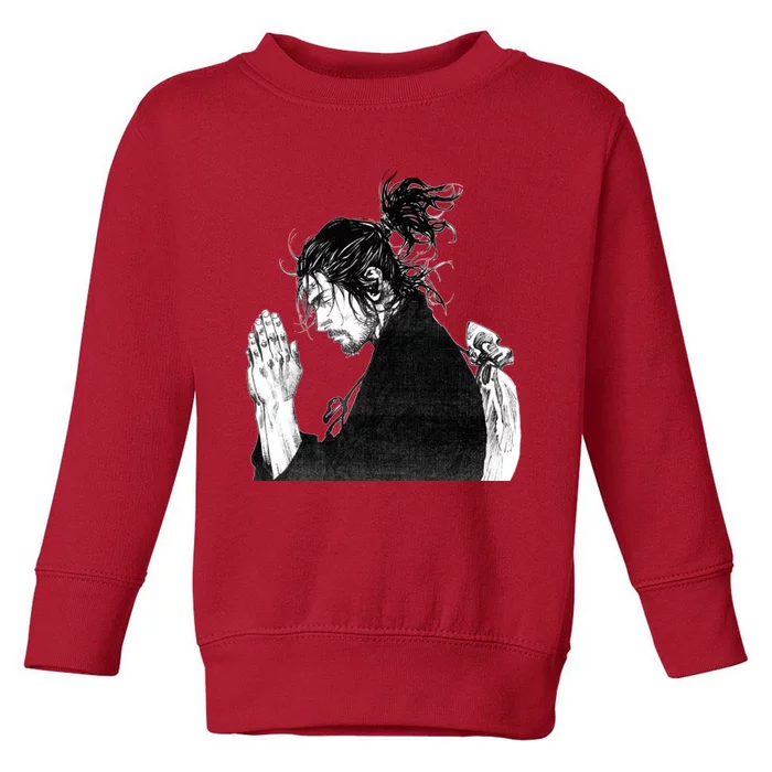 Miyamoto Musashi Praying Toddler Sweatshirt