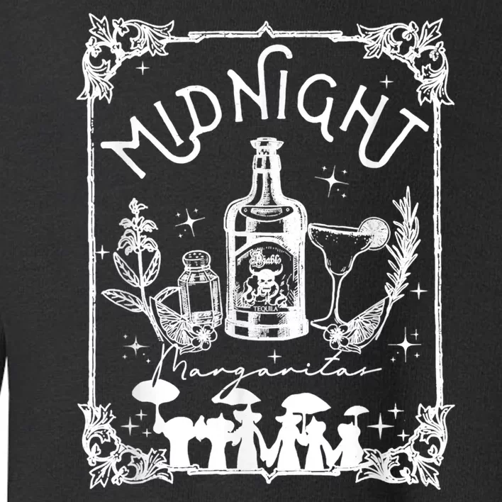 Midnight Margaritas Practical Magic Halloween Cocktails Toddler Sweatshirt