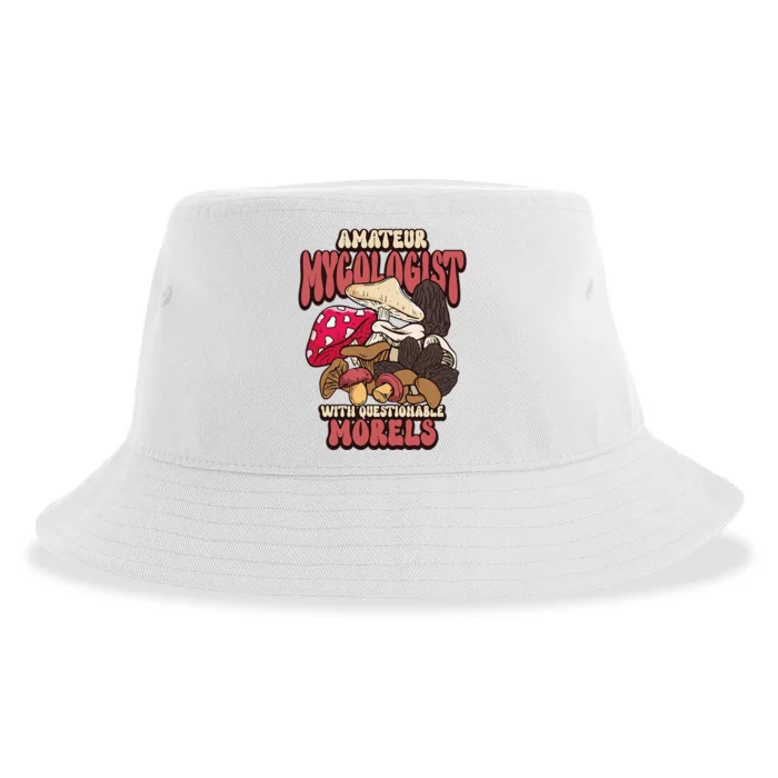 Morels Mushroom Picker Mushroom Farmer Mushroom Sustainable Bucket Hat