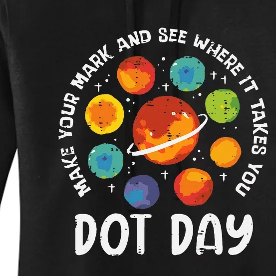 Make Mark Planets International Dot Day Women's Pullover Hoodie