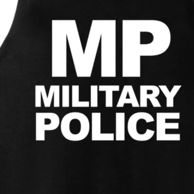 Mp Military Police Law Enforcet Military Police Gift Ladies Tri-Blend Wicking Tank