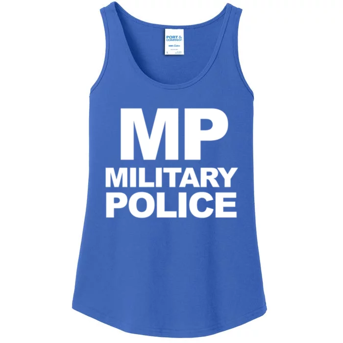 Mp Military Police Law Enforcet Military Police Gift Ladies Essential Tank