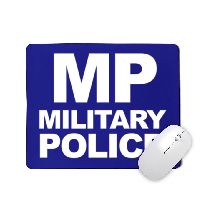 Mp Military Police Law Enforcet Military Police Gift Mousepad